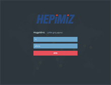 Tablet Screenshot of hepimiz.net
